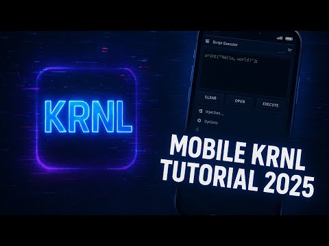 How to Download KRNL Executor on Mobile (2025 WORKING!) 💻📱 | Roblox Script Executor Tutorial