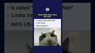 World Wide Web? More Like AWS. #shorts #fyp #AWS #webdev