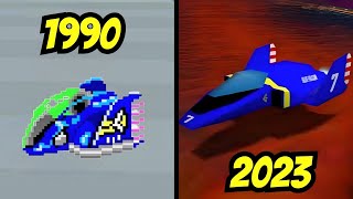 Evolution of F-Zero Games (1990 - 2023)