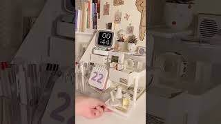 MY AESTHETIC STUDY DESK | AESTHETIC VLOG #aesthetic #shorts #dailyvlog #study #roomdecor #decoration