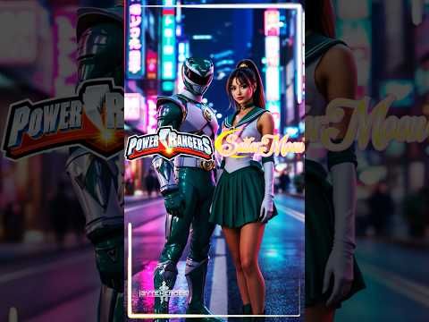 Sailor Jupiter & Green Ranger Fusion ⚡💚 | Realistic AI Animation Transformation