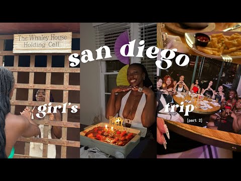 trying not to get possessed in san diego | Birthday Girls Trip Pt. 2  🌴