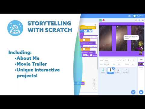 Storytelling with Scratch Camp Description Video