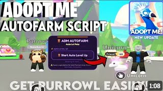 [NEW WORKING!] ADM AUTOFARM SCRIPT!! | GET PURROWL EASILY!! | AUTO LEVEL UP PETS AND MORE ++