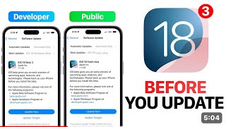 iOS 18 beta 3 whats new | iphone 2024 | iOS 18 new features | iOS 18 beta 3 battery life | Apple