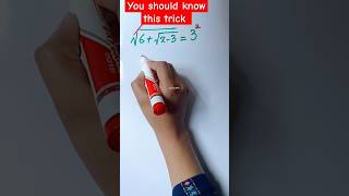 You should know this trick #math #mathematical #surds #matholympiad #olympiad #matholympiadproblem