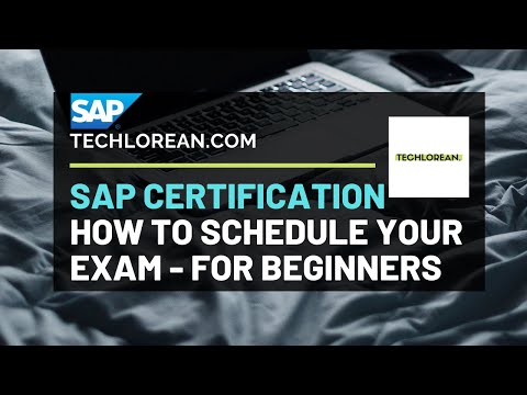 HOW TO SCHEDULE SAP CERTIFICATION EXAM | FOR BEGINNERS