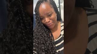 Crochet braids protective style #naturalhair #protectivestyles