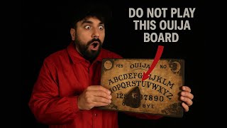 I MADE MY OWN OUIJA BOARD but DO NOT PLAY THIS ONE!!