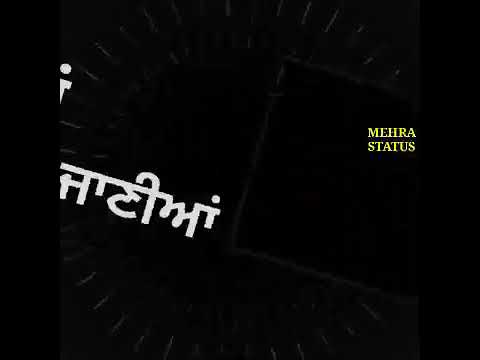 Ikko Mikke By Satinder Sartaj | Whatsapp Status | Lyrical Video | New Punjabi Song 2020