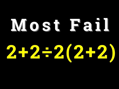 99% Of People FAIL This Math Problem!