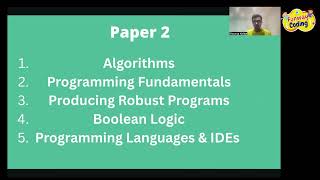 OCR GCSE Computer Science – Paper 1 & 2 Breakdown