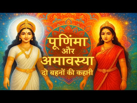 अमावस्या और पूर्णिमा की रहस्यमयी कथा | क्यों जन्मीं चंद्रमा की ये दो बेटियाँ | Devotional stories