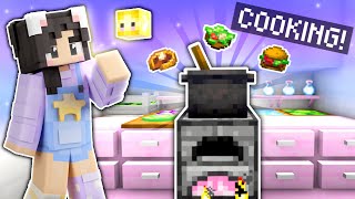 💜Cooking At The Restaurant! Minecraft StarQuest Ep.8