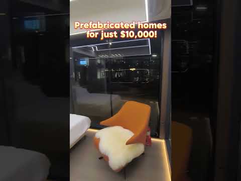 The Tesla of real estate 💥 Prefabricated homes for just $10,000! The 2025 housing revolution 🔥
