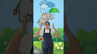 There Was an Elephant | Funny Elephant & Goat Rhyme | Hindi Kids Song