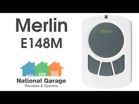 Merlin E148 Garage Remote Control Video Description