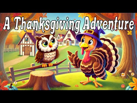 The Great Turkey's Thanksgiving Adventure |Bedtime Fairytale Stories For Children | Read Aloud Story