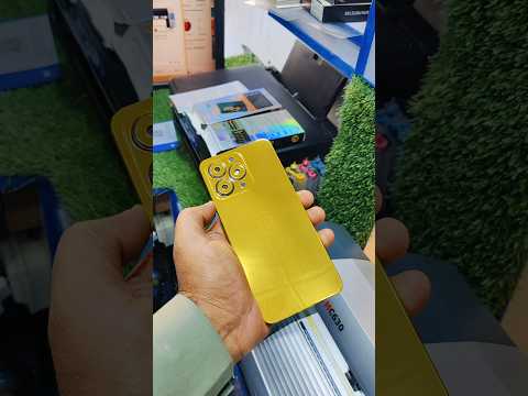 "Realme C50 ➜ iPhone Gold Edition ✨🔥 | Ultimate Transformation!" #MobileWrap #ViralShorts