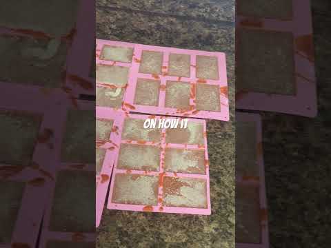 When Soap Making Goes Wrong: My Turmeric Soap Fail 😅.  #SoapMakingFail #TurmericSoap #DIYFail