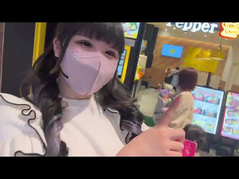 【ノーブラ散歩NBS】川崎アゼリア散歩中にまさかのナンパ！？
