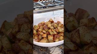 Easy country potatoes✨ #potatorecipe #airfryer #easyrecipe #lunch #dinner #sidedish #airfryerrecipes