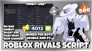 [🎬] RIVALS Script Pastebin Legit Aimbot+Silent Aim No Ban Rage Mode, Gun Modes, Skin Changer & More
