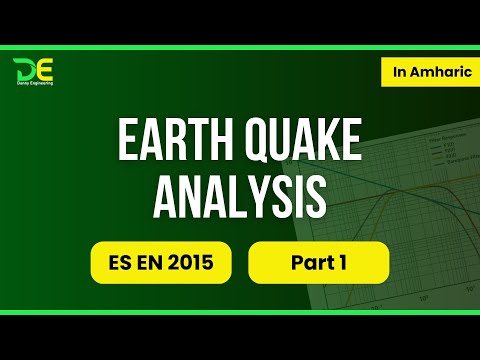 Earth Quake Analysis Part 1 ES EN 2015 Eurocode