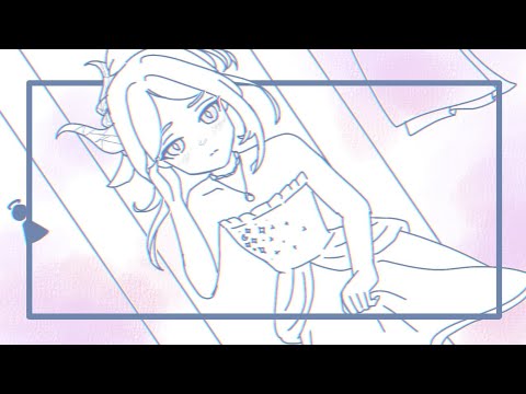 Hina Dress and Sensei Alt Ending [ブルーアーカイブ アニメーション] ☆ Blue Archive Fanmade MV