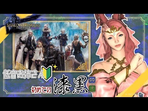 【 #ff14  /初心者 】漆黒やっと入った！ストーリー進めていくぞー！！【夜城ミア/Vtuber/ファイナルファンタジー/FINAL FANTASY】