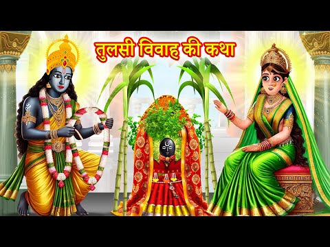 तुलसी विवाह की कथा || Tulsi Vivah Ki Katha || तुलसी विवाह की कहानी || Tulsi Vivah ki kahani