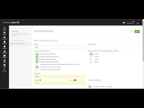 Managing Administrators