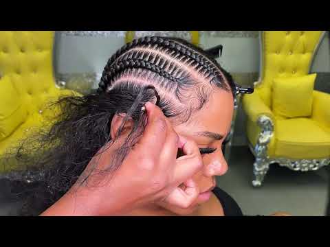 HOW TO: 5 MINUTE | 6 STITCH BRAIDS | Hairstyles | BRAIDS BY ANTOINETTE
