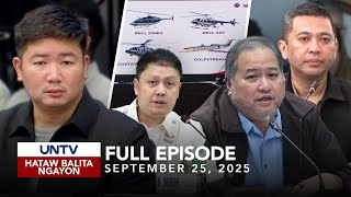 UNTV: Hataw Balita Ngayon | September 25, 2025