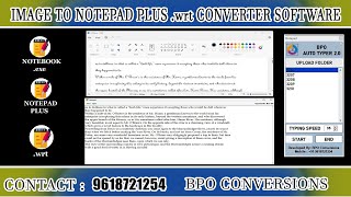 Notepad Plus Auto Typing Software | Download Notepad Plus .WRT Auto Typing Software |Free Auto Typer
