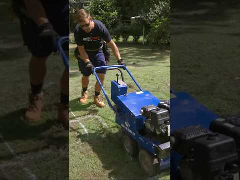 How To Use A Sod Cutter To Remove Top Soil (For A Ground Deck)  #diy #deckbuilding #diyprojects