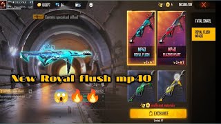 New inclubator mp40🔥Royal flush|| New royal flush mp40 event in free fire 🔥|| garena free fire