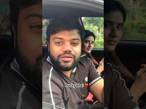 Very humble man ducky bhai ❤️ #foryou #foryoupage #duckybhai #viralvideo #shorts #youtube #aroob#fyp