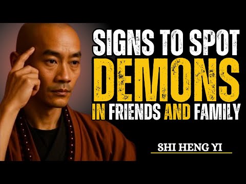 9 Signs To Spot Demons in Friends and Family | Protect Your Peace Before It’s Too Late | Shi Heng Yi