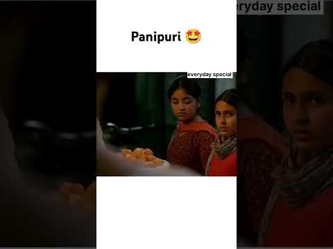Dangal- panipuri scene🤩😋#shorts #foodie #dangal #amirkhan#panipuri