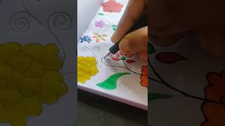 flower drawing #flowers #assignmentfrontpagedesigns