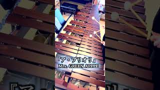 『ア・プリオリ』 Mrs. GREEN APPLE / マリンバ ソロ Cover  #music   #marimba   #shorts