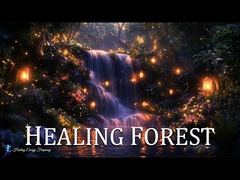 Healing Forest Ambience | 40Hz + 963Hz Law Of Attraction | Deep Focus & Spiritual Awakening