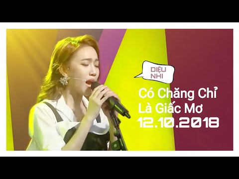 Diệu Nhi - Có Chăng Chỉ Là Giấc Mơ | 12.10.2018 | GKT-VTVgo