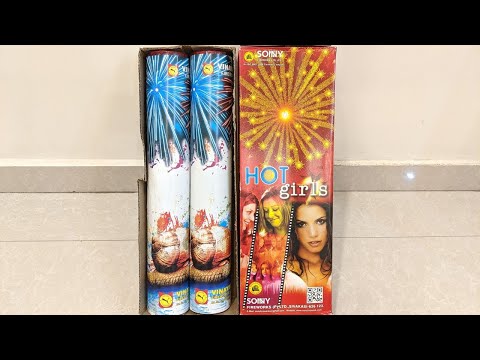 Sony Fireworks Hot Girls |Large Sky shot |Sonny Fireworks |Shell | Diwali| Patakhe|2022 |Crackers|