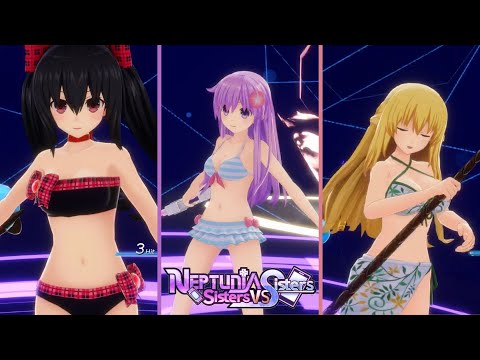 Neptunia Siters VS Sisters - All Character EXE DRIVES