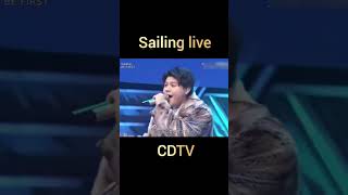 BE:FIRST Sailing live in CDTV 💖#BEFIRST#BF_Sailing#live#CDTV