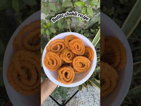 🧈✨Butter Chakli Recipe 🌸#HomemadeSnacks #ButterChakli #DiwaliTreats #CrispySnacks #IndianSnacks