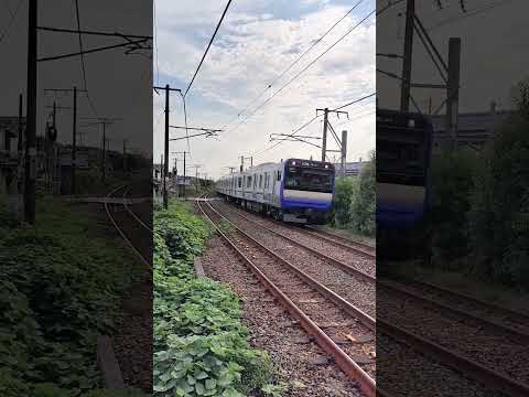 E235系試運転 #鉄道 #train #e235系 #横須賀線 #試運転