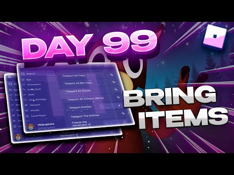 99 NIGHTS IN THE FOREST SCRIPT - 7003 Day - [ Coal, Gems, Bring, BEST Diamonds Auto Farm ! ]